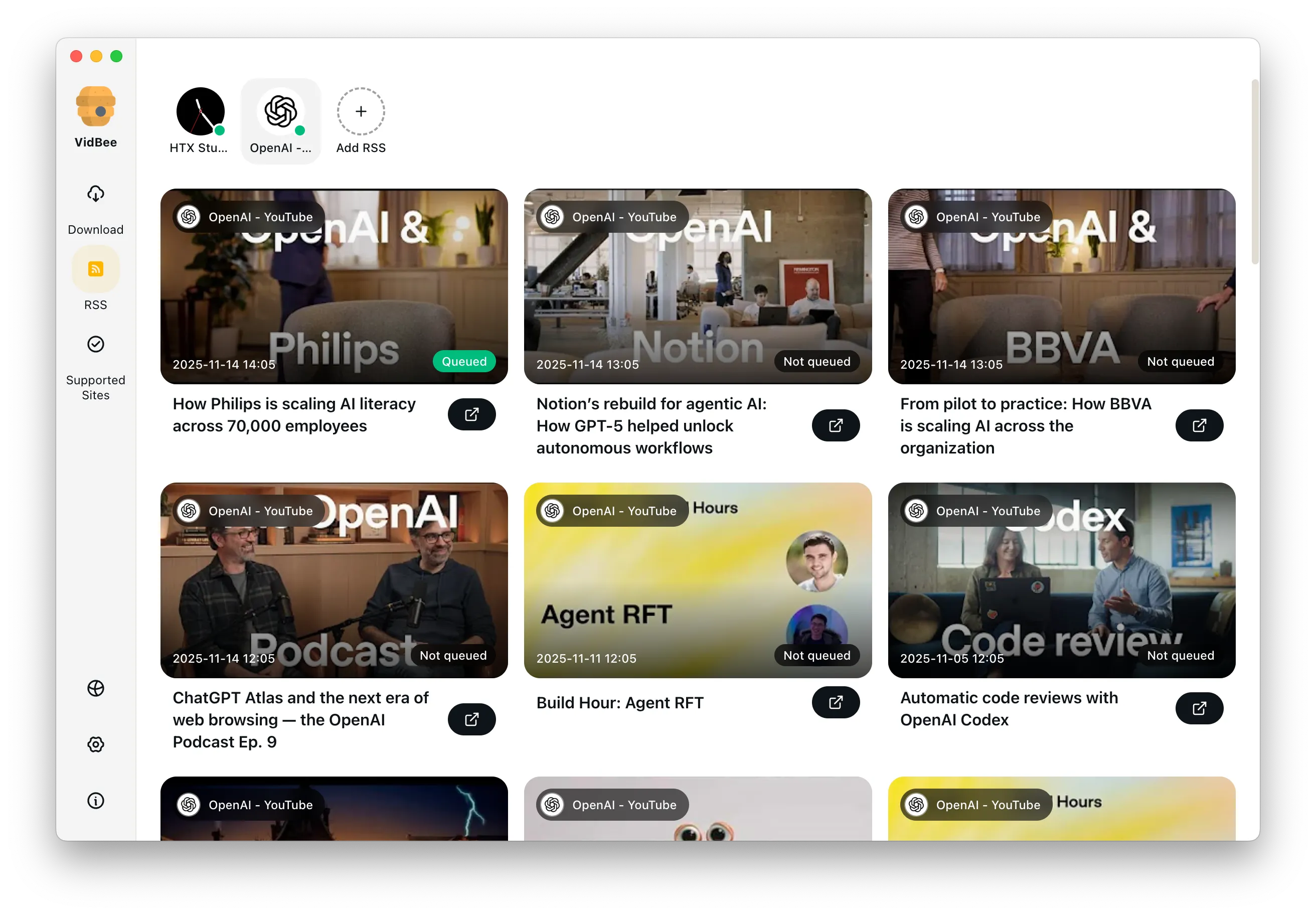 Interface Preview