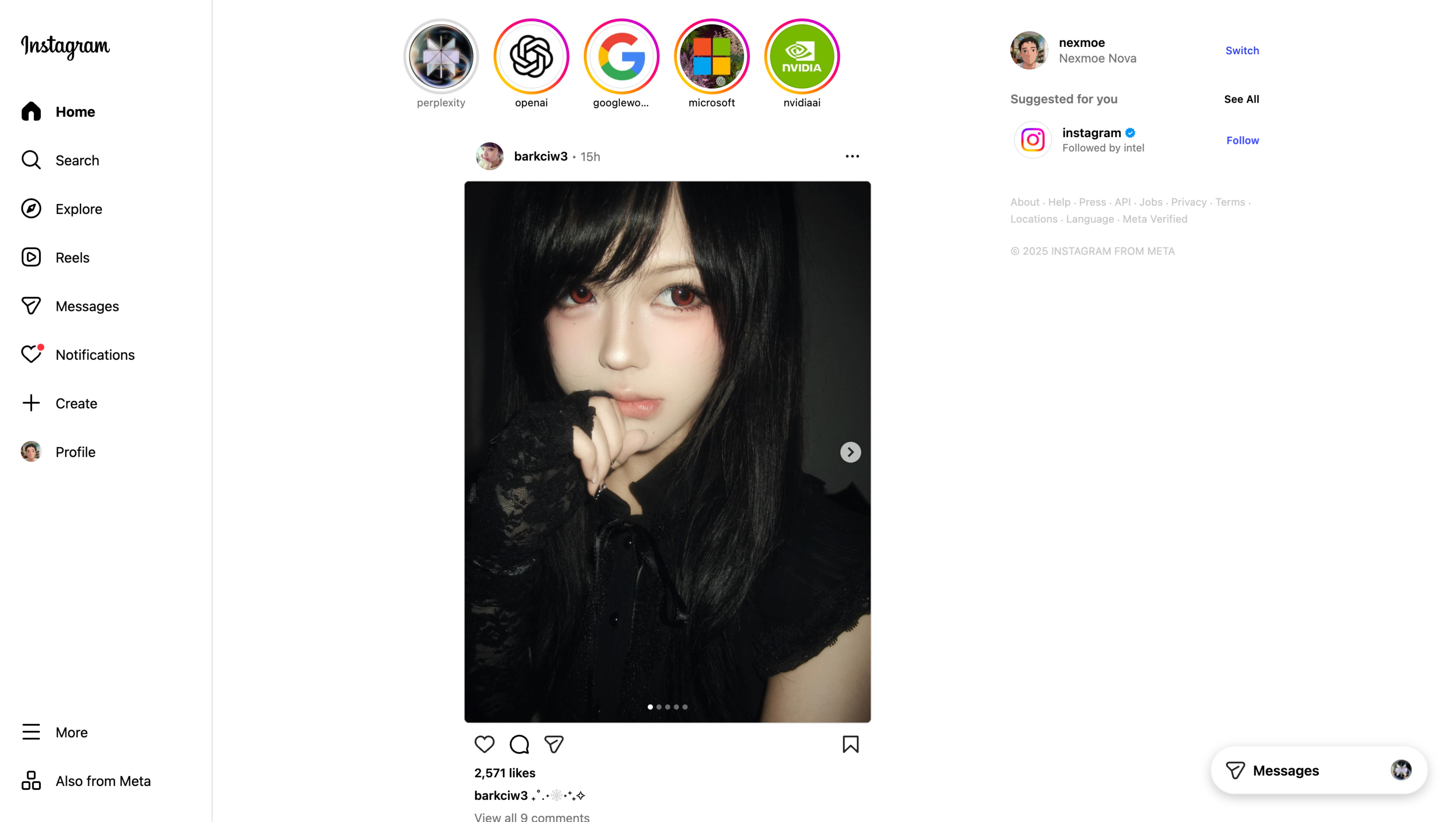 VidBee Instagram video downloader interface preview