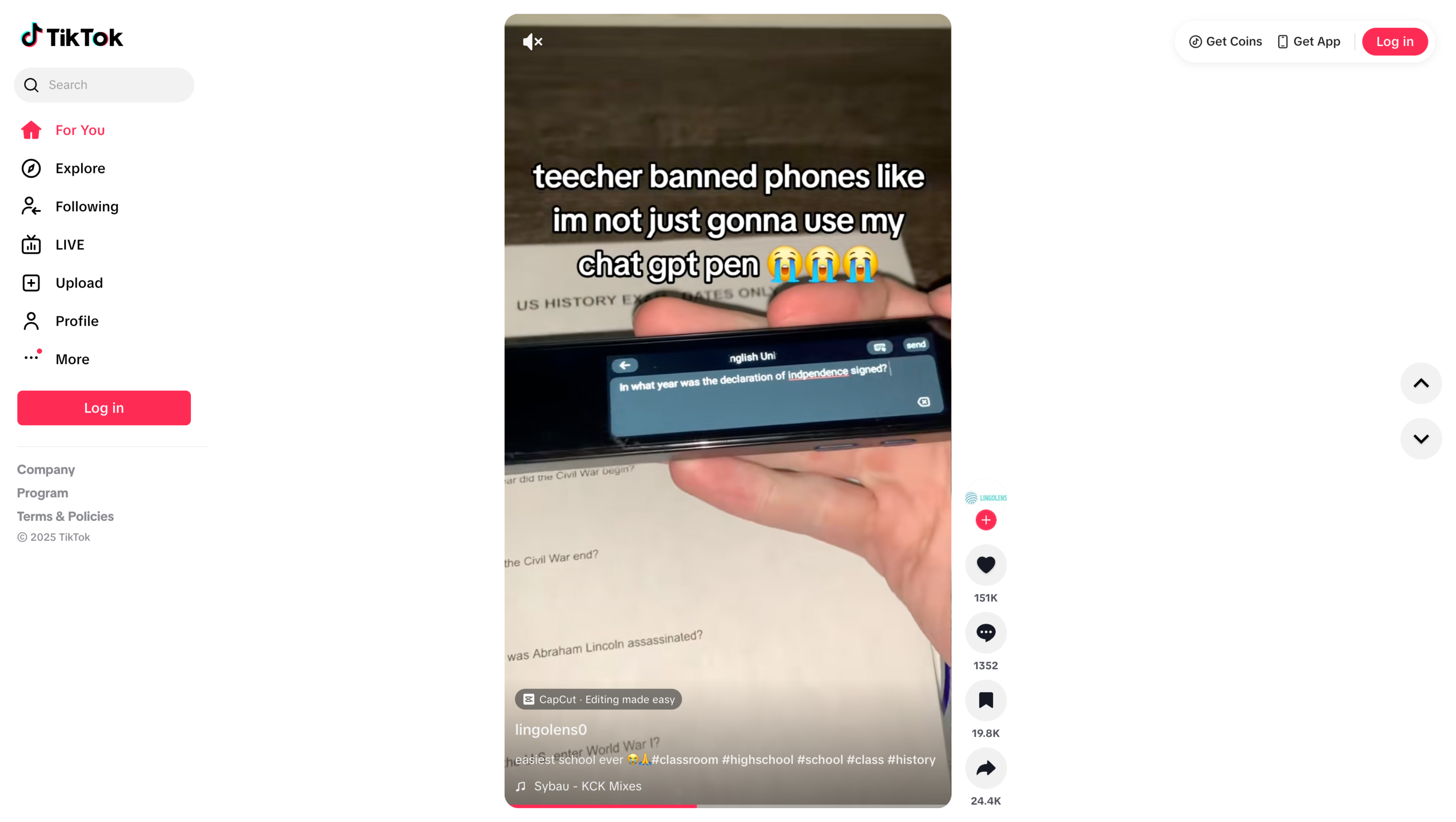VidBee TikTok video downloader interface preview